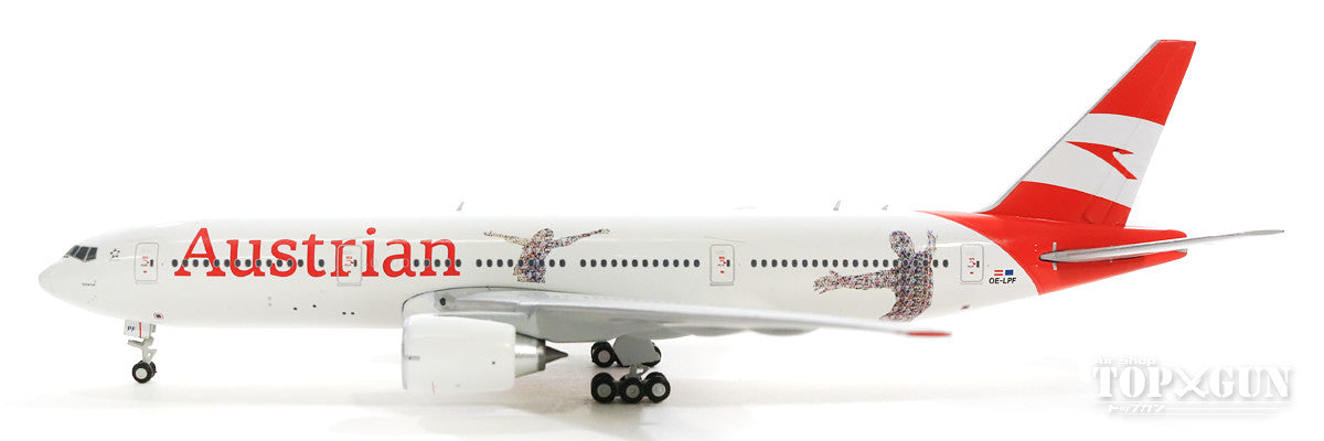 777-200ER オーストリア航空 特別塗装 「創業60周年」 17年 OE-LPF 1/400 [GJAUA1814]