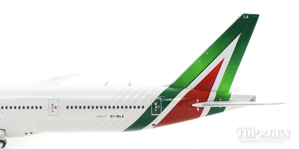 Alitalia SET AEREOPORTO アリタリア　飛行機セット GeminiJets 777-300ER アリタリア航空 EI-WLA 1/400 [GJAZA1673]
