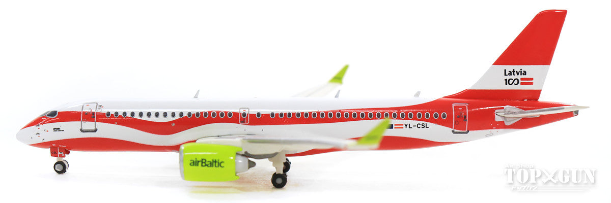 A220-300 AirBaltic (Latvia 100 livery) YL-CSL 1/400 [GJBTI1839]