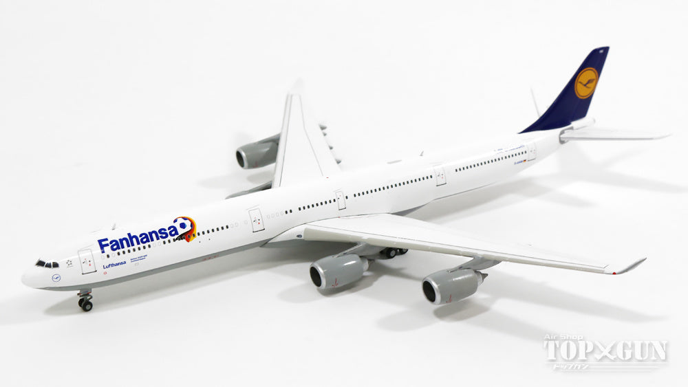 A340-600 ルフトハンザドイツ航空 特別塗装 「Fanhansa」 D-AIHN 1/400 [GJDLH1318]