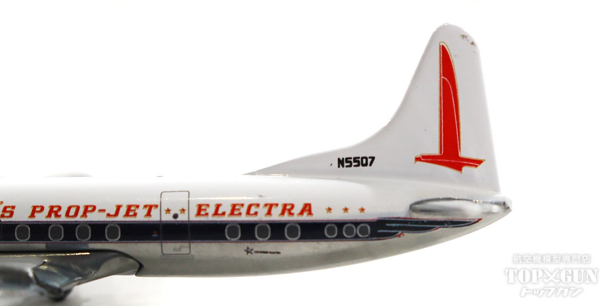 L-188A Eastern Airlines 1950s-1960s Polished finish "Golden Falcon Prop-Jet" N5507 1/400 [GJEAL2138]