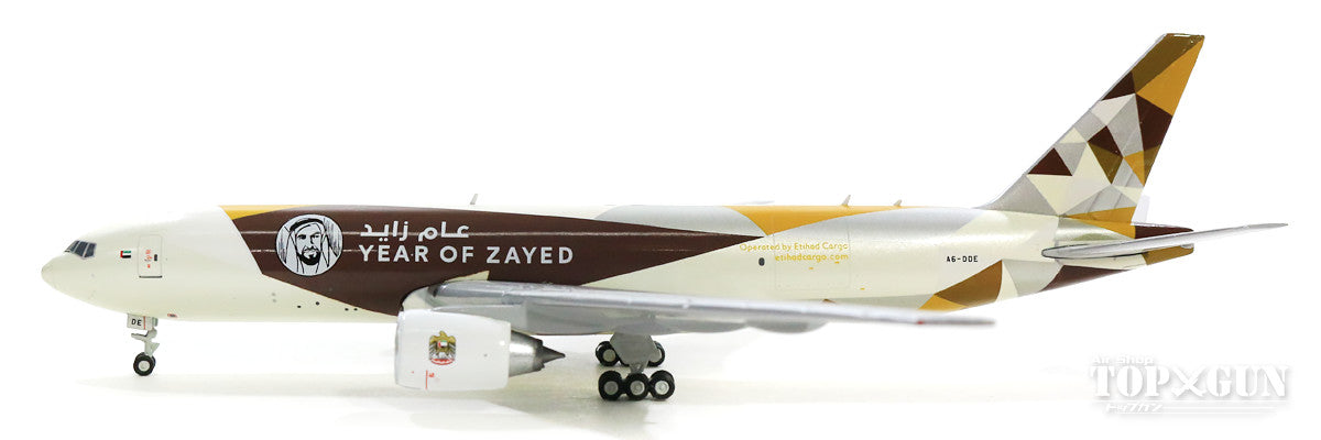 777F(貨物機) エティハド・カーゴ 「Sheik Zayed」 A6-DDE 1/400 [GJETD1812]