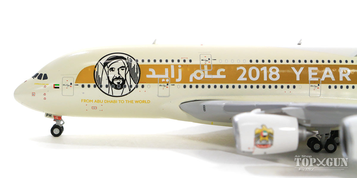 A380-800 Etihad Airways Special Paint "Year of Zayed 2018" A6-APH 1/400 [GJETD1813]