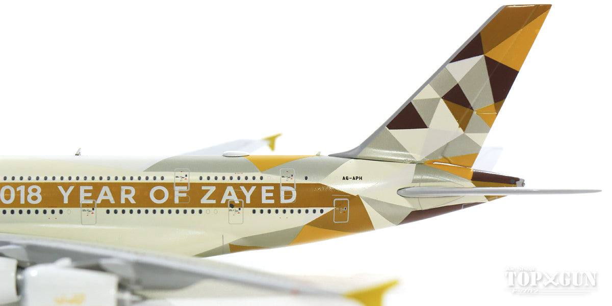 A380-800 Etihad Airways Special Paint "Year of Zayed 2018" A6-APH 1/400 [GJETD1813]