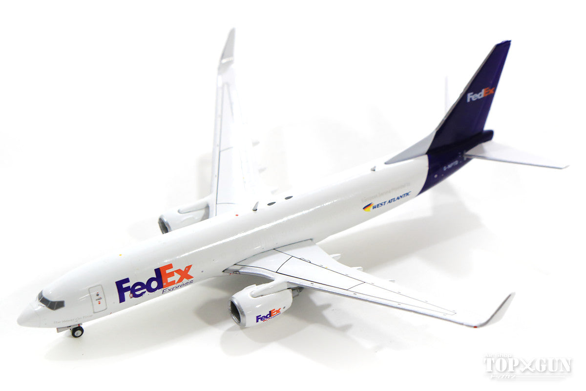 737-800BCF (modified cargo type) FedEx (West Atlantic Airways) G-NPTD 1/400 [GJFDX1854]