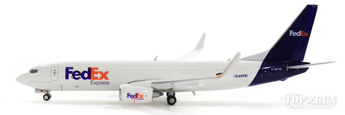 737-800BCF (modified cargo type) FedEx (West Atlantic Airways) G-NPTD 1/400 [GJFDX1854]