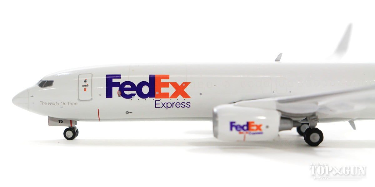 737-800BCF（改造貨物型） FedEx （ウエストアトランティック航空） G-NPTD 1/400 [GJFDX1854]