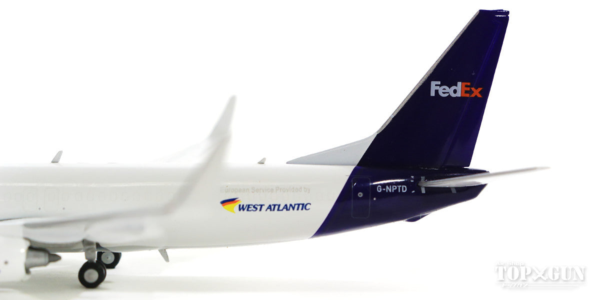 737-800BCF (modified cargo type) FedEx (West Atlantic Airways) G-NPTD 1/400 [GJFDX1854]