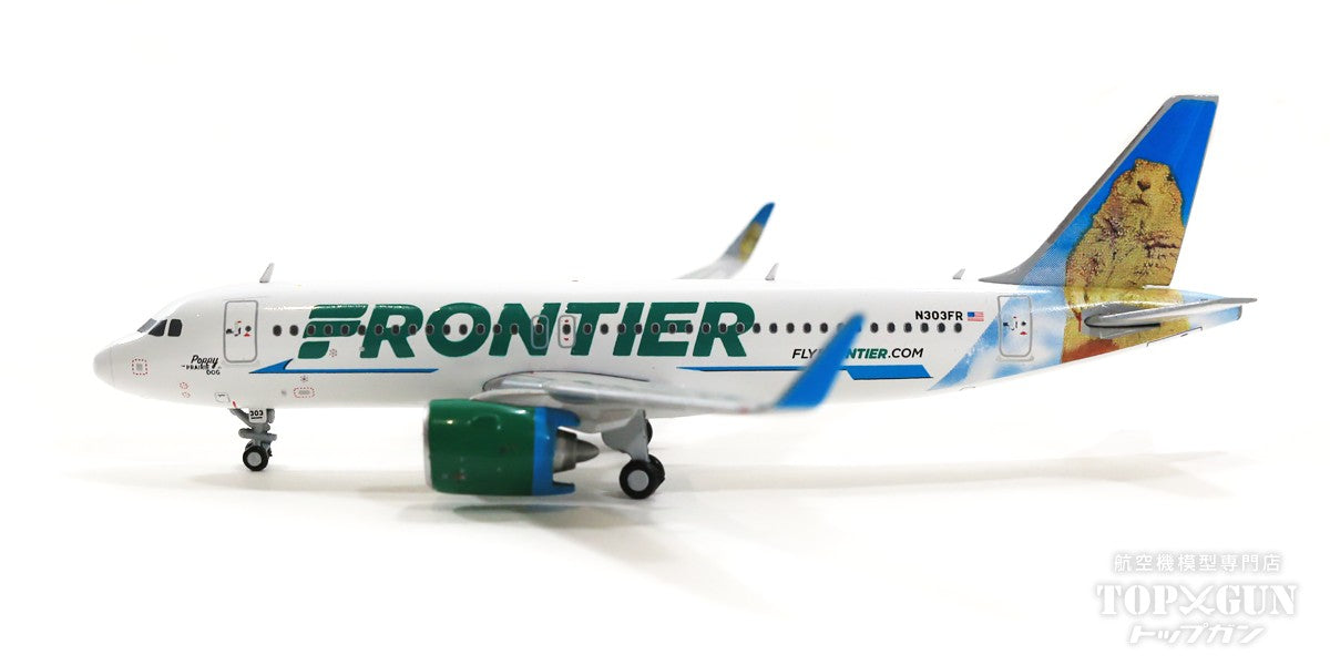 A320neo Frontier Airlines "Poppy the Prairie Dog" N303FR 1/400 [GJFFT2124]