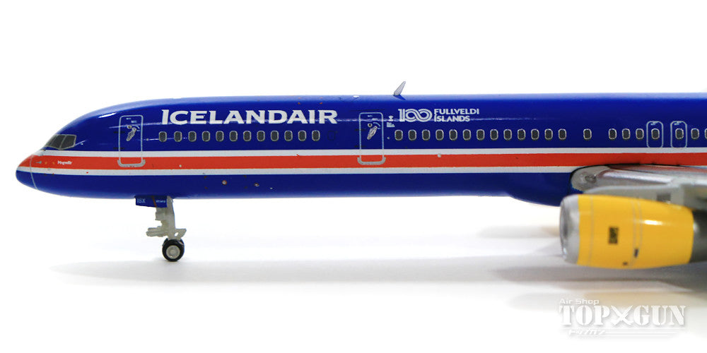 新しい季節 GeminiJets 757-300w アイスランド航空 特別塗装「独立100周年 航空機・ヘリコプター