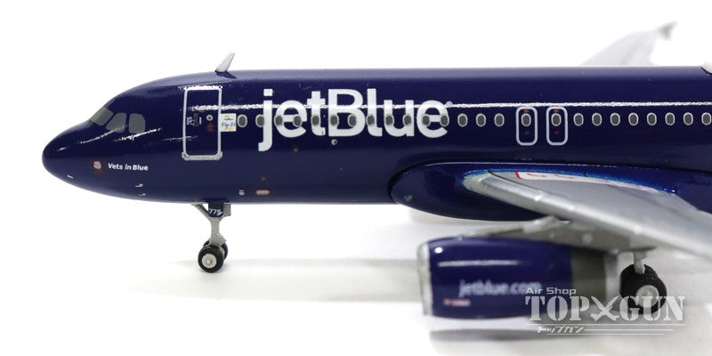 A320 ジェットブルー 特別塗装 「オーナーズ・アワー・ベテランズ／Honors our Veterans」 N775JB 1/400 [GJJBU1546]