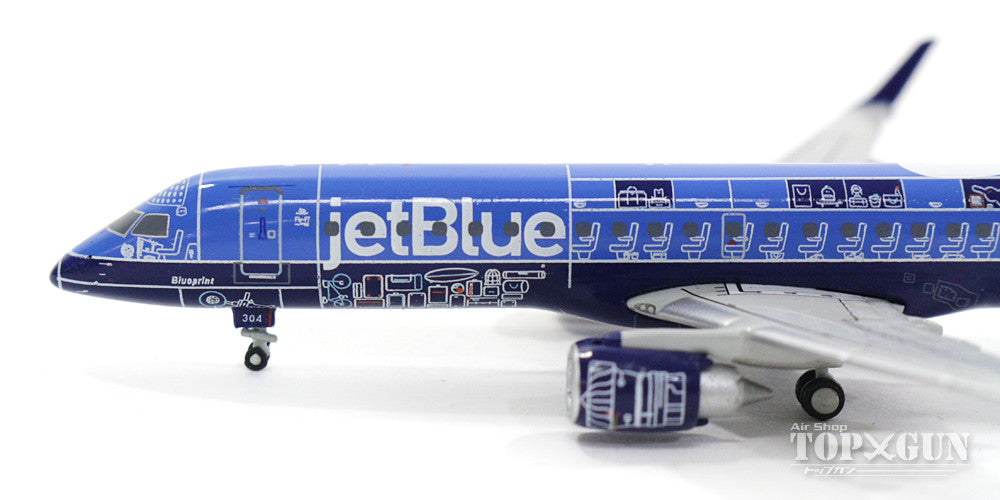 Embraer 190AR Jet Blue special paint "Blue Print" N304JB 1/400 [GJJBU1656]