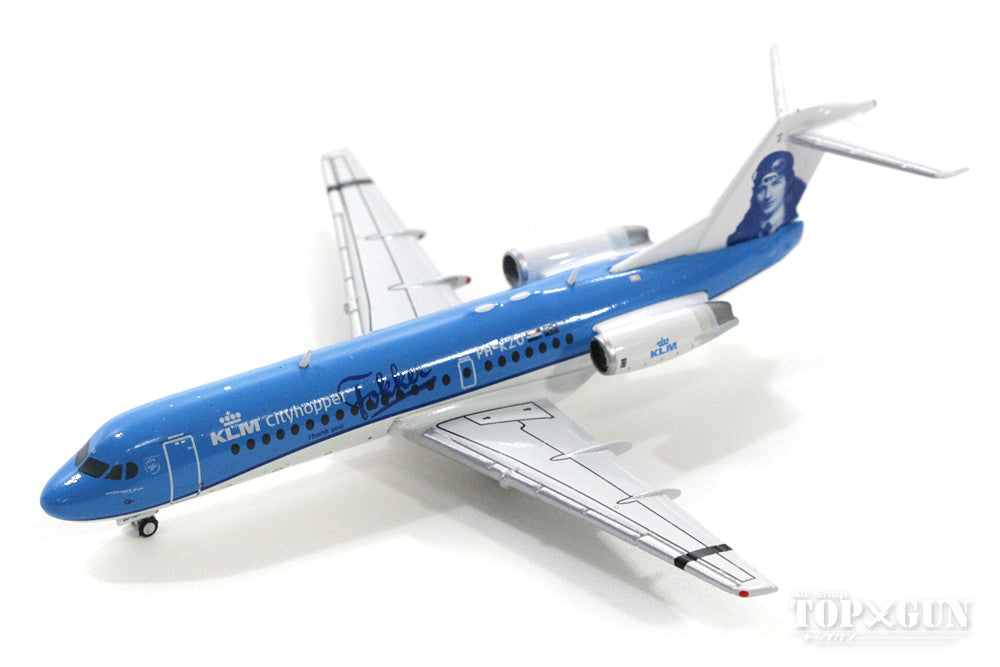 Fokker 70 KLM Cityhopper Special Paint "Retirement Commemoration/Thank you Anthony Fokker" 2017 PH-KZU 1/400 [GJKLM1670]