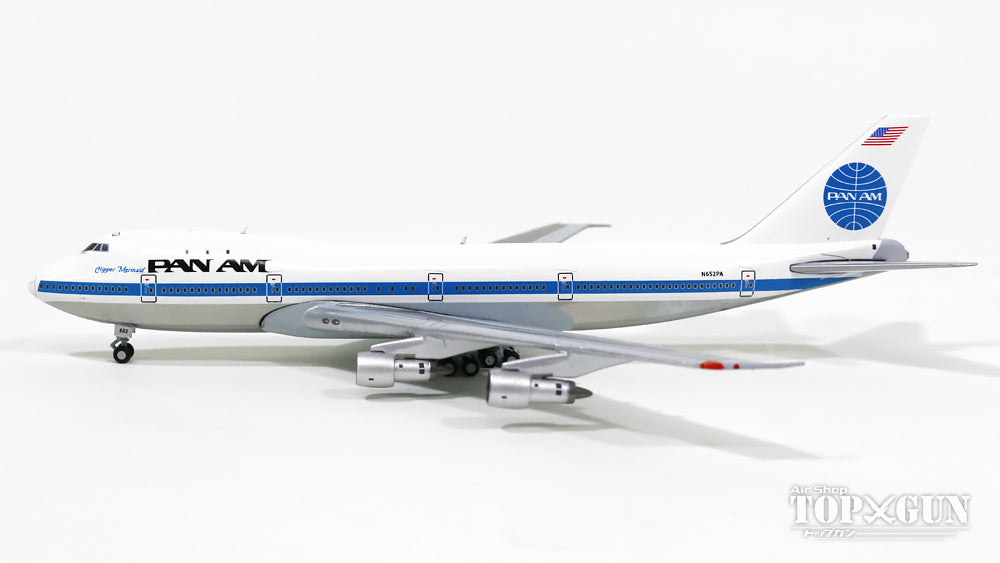 747-100 Pan American World Airways, mid-80s, thick blue stripe, N652PA "Clipper Mermaid" 1/400 [GJPAA1206]