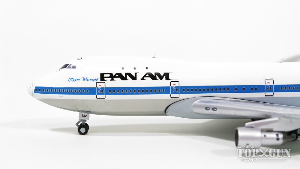 747-100 Pan American World Airways, mid-80s, thick blue stripe, N652PA "Clipper Mermaid" 1/400 [GJPAA1206]