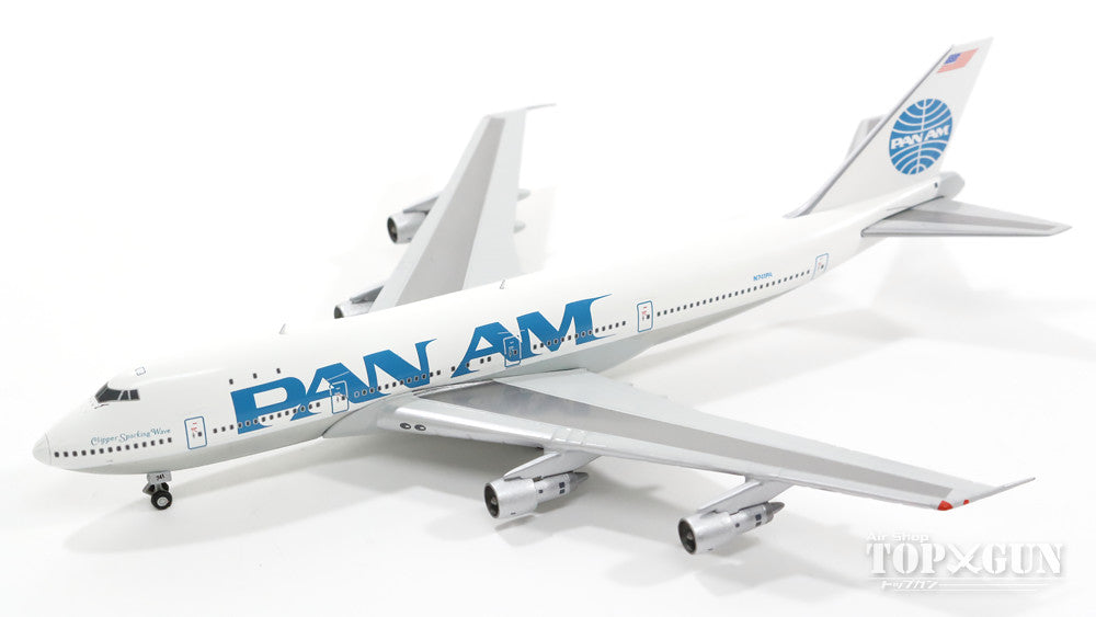 747-100 Pan American World Airways 1980s Billboard Paint Polished Finish N741PA 1/400 [GJPAA1336]