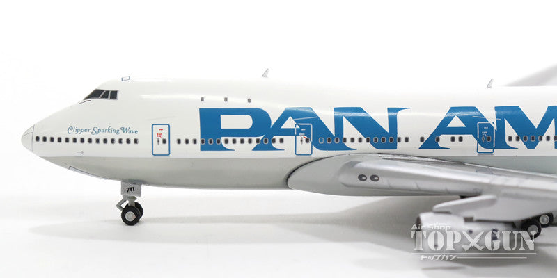 747-100 Pan American World Airways 1980s Billboard Paint Polished Finish N741PA 1/400 [GJPAA1336]