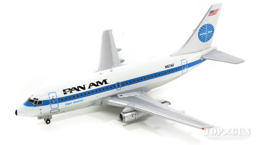 737-200 Pan American World Airways 1980s Polished finish N67AF "Clipper Tempelhof" 1/400 [GJPAA1338]