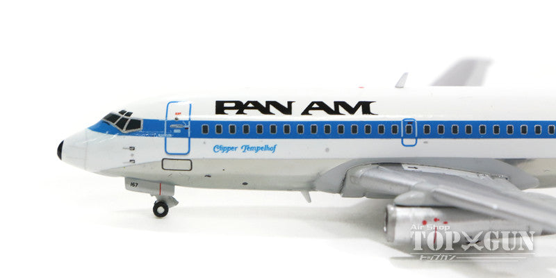 737-200 Pan American World Airways 1980s Polished finish N67AF "Clipper Tempelhof" 1/400 [GJPAA1338]