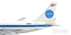 737-200 パンアメリカン航空 80年代 ポリッシュ仕上 N67AF 「クリッパー・テンペルホフ」 1/400 [GJPAA1338]