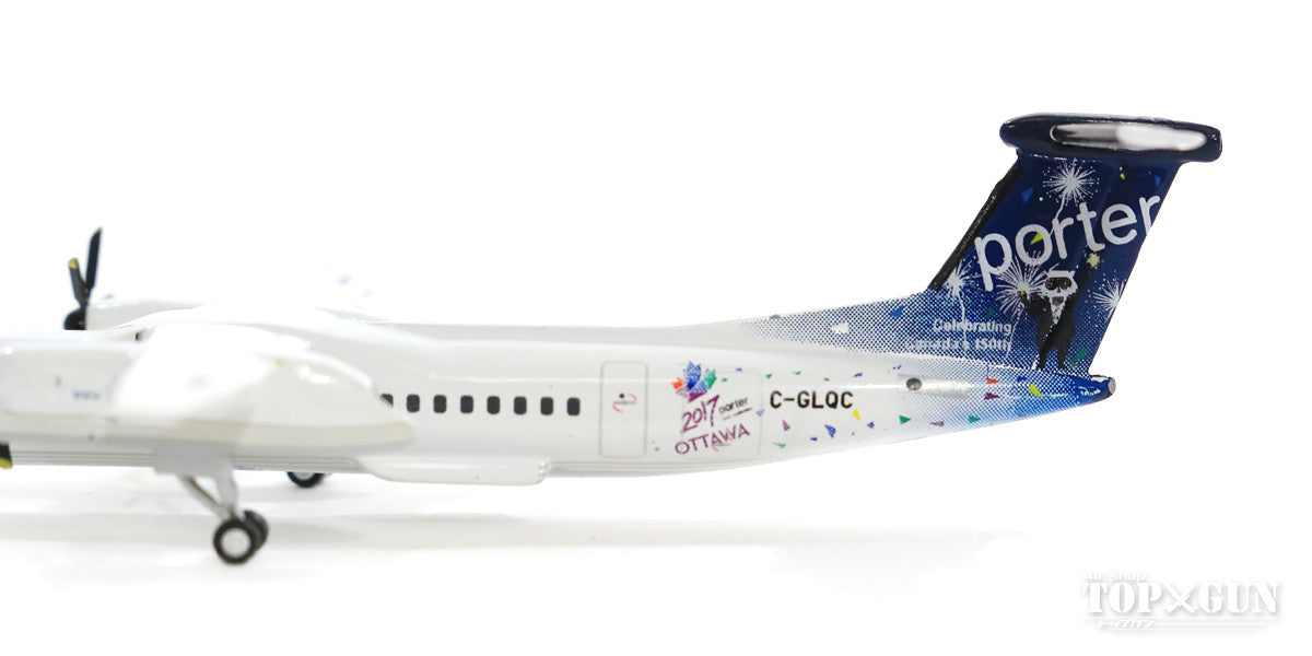 DHC-8-Q400 Porter Airlines (Canada) Special Paint "150th Anniversary of Founding" 2017 C-GLQC 1/400 [GJPOE1519]