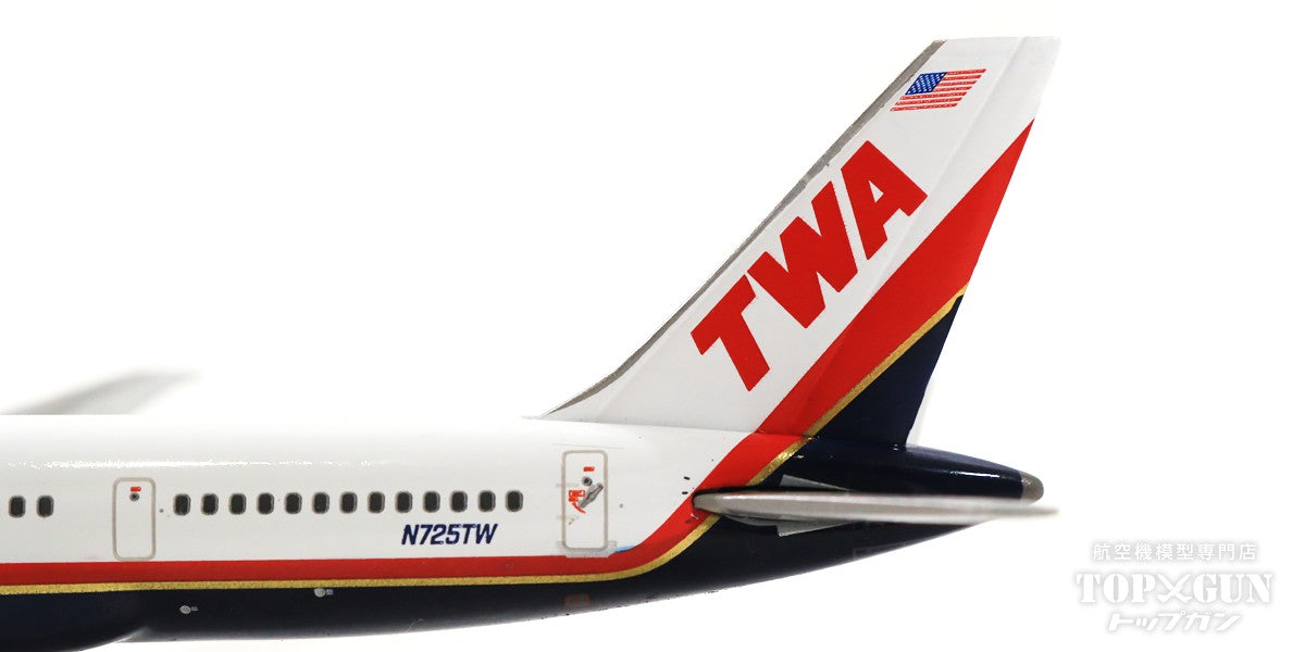 757-200 TWAトランスワールド航空 2000年頃 N725TW 1/400 [GJTWA1982]