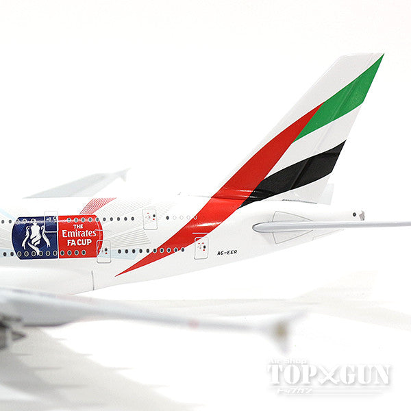 A380 エミレーツ航空 特別塗装 「サッカーFA Cup」 A6-EER 1/400 [GJUAE1595]