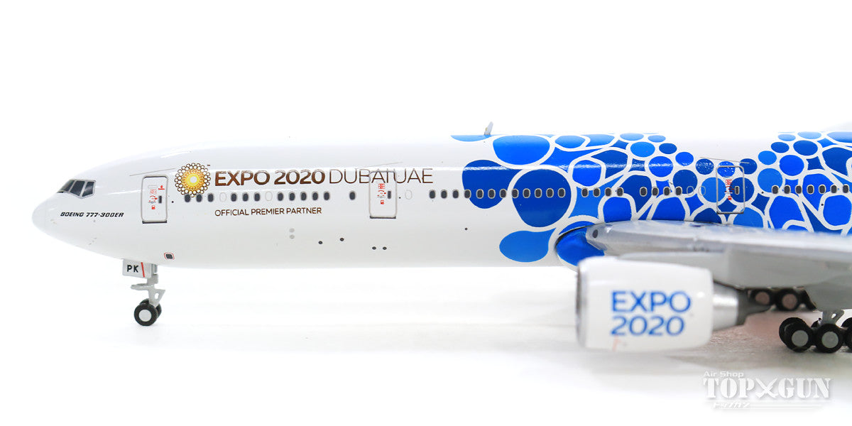 777-300ER Emirates Special Paint "Blue Expo 2020" A6-EPK 1/400 [GJUAE1834]