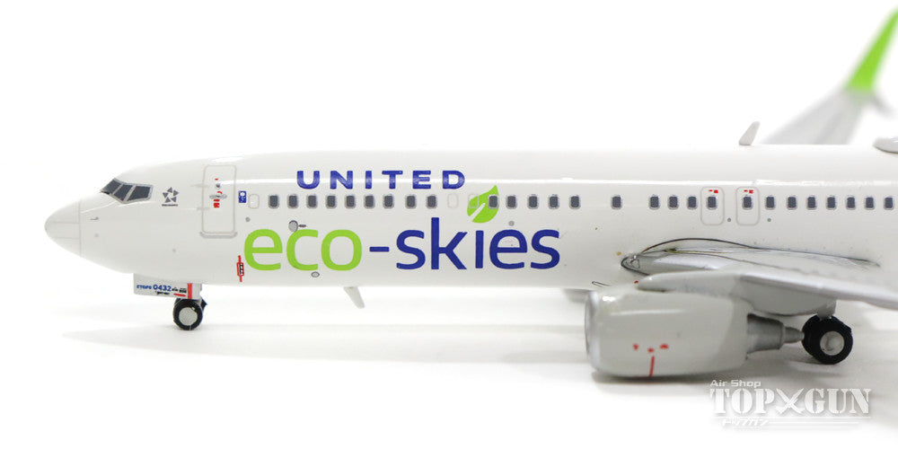 737-900sw United Airlines special paint "Eco-Skies" N75432 1/400 [GJUAL1458]