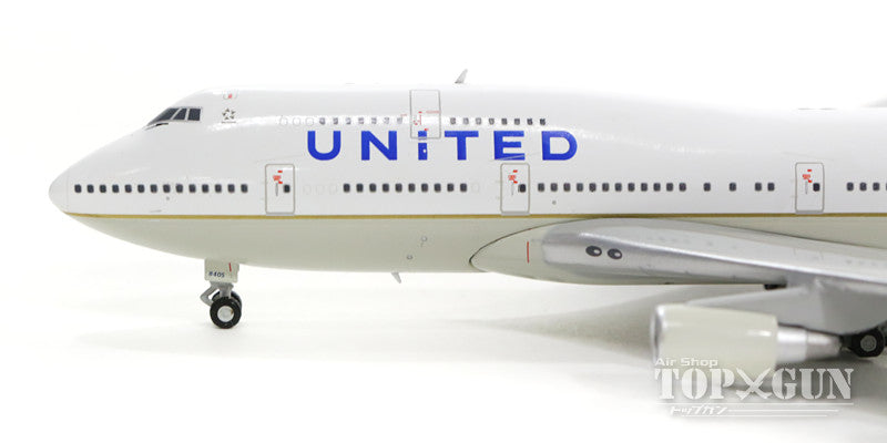 GeminiJets 747-400 ユナイテッド航空 N105UA 1/400 [GJUAL1587]