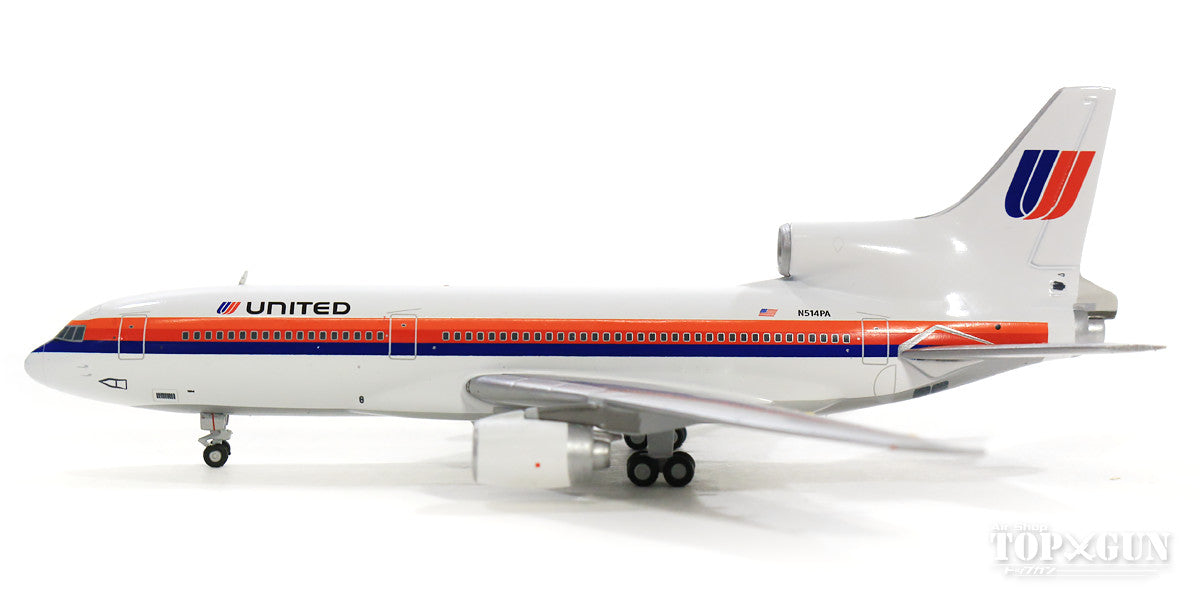 L-1011-500 United Airlines "Saul Bass" livery, circa 1986 N514PA 1/400 [GJUAL1689]