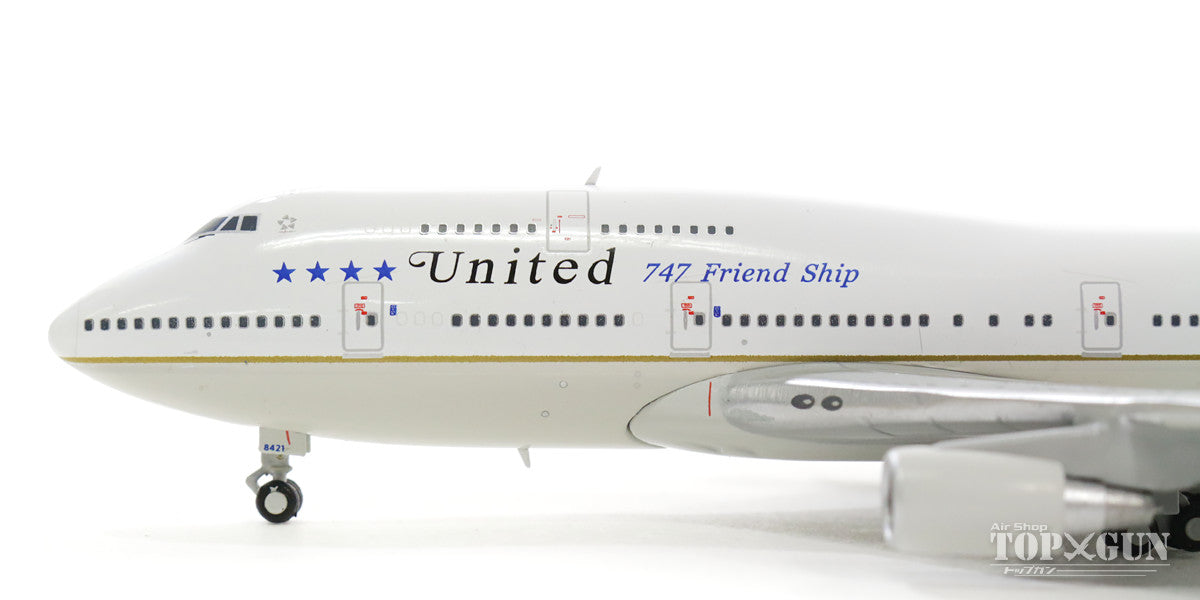 747-400 United Airlines Special Paint "747 Friendship/Retirement Commemoration" 2017 N121UA 1/400 [GJUAL1741]