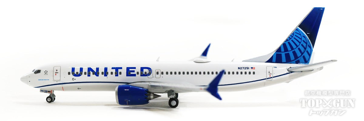 737 MAX 8 United Airlines N27251 1/400 [GJUAL2049]