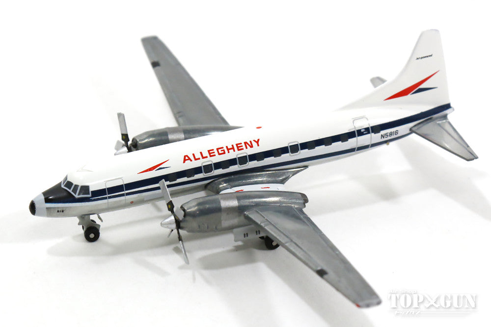 Convair CV-580 Allegheny Airlines 1960s Polished finish N5816 1/400 [GJUSA1261]