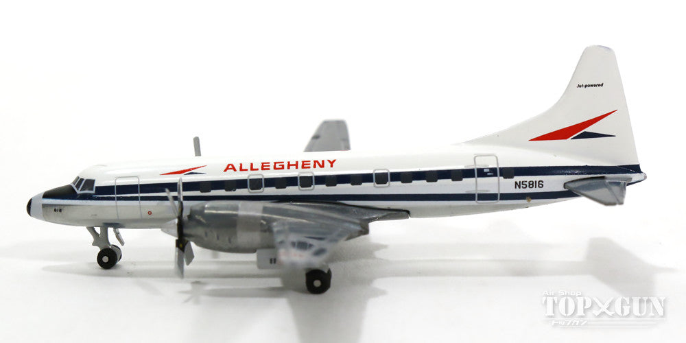 Gemini 1/200 コンベア CV-580 United Express GeminiJets コンベアCV-580 アルゲニー航空 60年代 ポリッシュ仕上