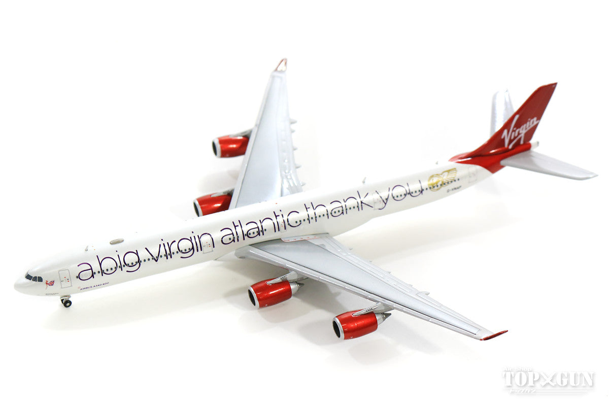 A340-600 ヴァージン・アトランティック航空 特別塗装 「A Big Thank You」 G-VNAP 1/400 [GJVIR1766]