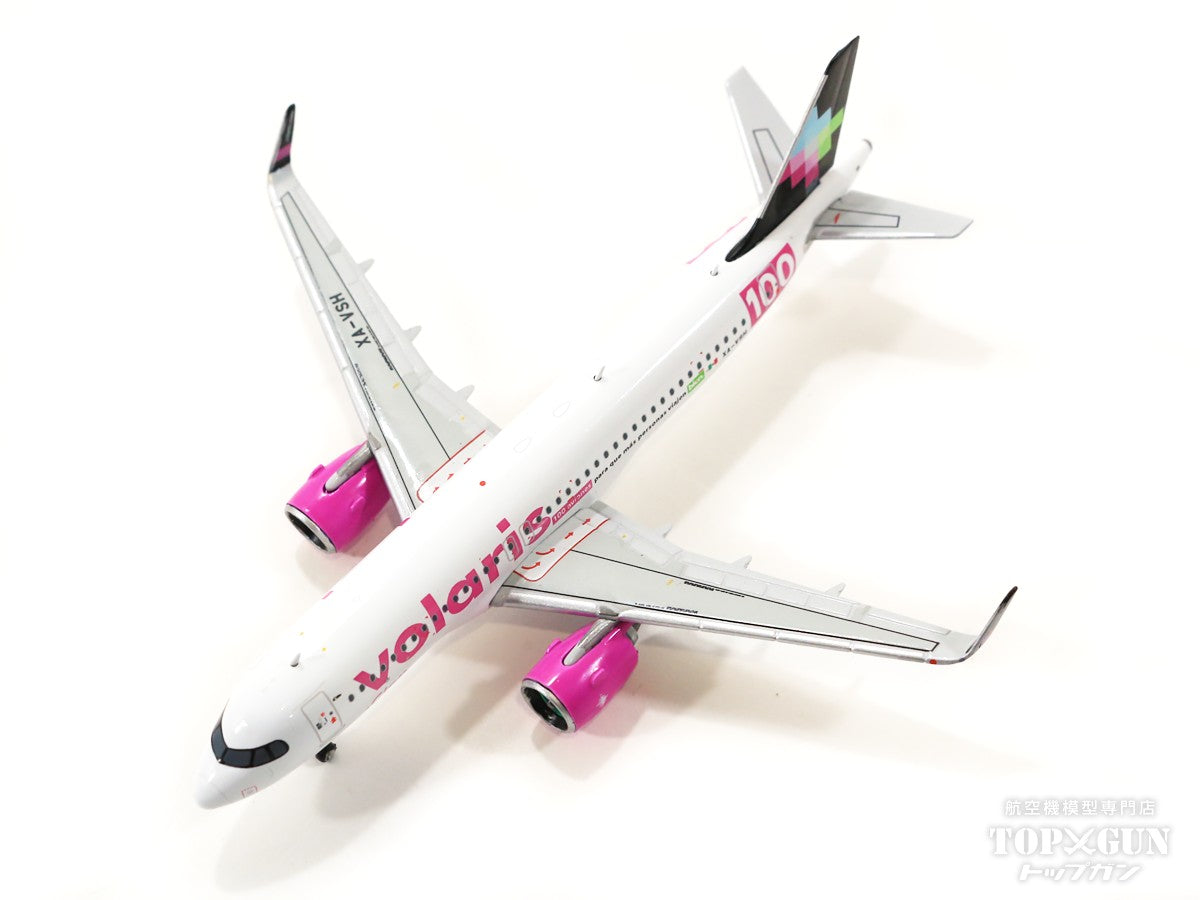 A320neo Volaris Airlines (Mexico) Special paint "100th aircraft introduced" 2021 XA-VSH 1/400 [GJVOI2132]