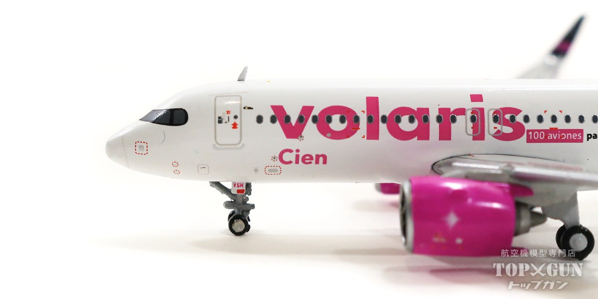 A320neo Volaris Airlines (Mexico) Special paint "100th aircraft introduced" 2021 XA-VSH 1/400 [GJVOI2132]