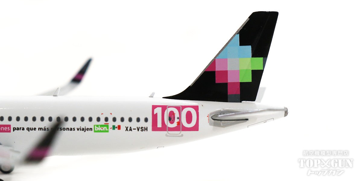 A320neo Volaris Airlines (Mexico) Special paint "100th aircraft introduced" 2021 XA-VSH 1/400 [GJVOI2132]