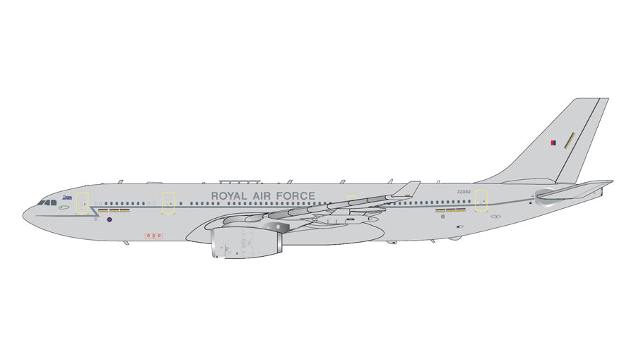 ボイジャーKC.3 (A330 MRTT) イギリス空軍 ブライズノートン基地 ZZ332 1/400 [GMRAF104]