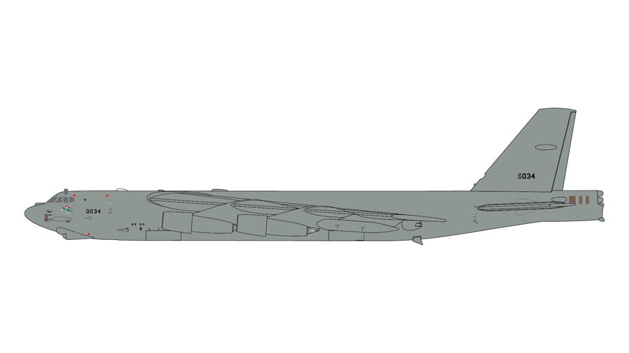 B-52H United States Air Force 5th Bomb Wing Barksdale Field #60-0034 1/400 *New mold [GMUSA112]