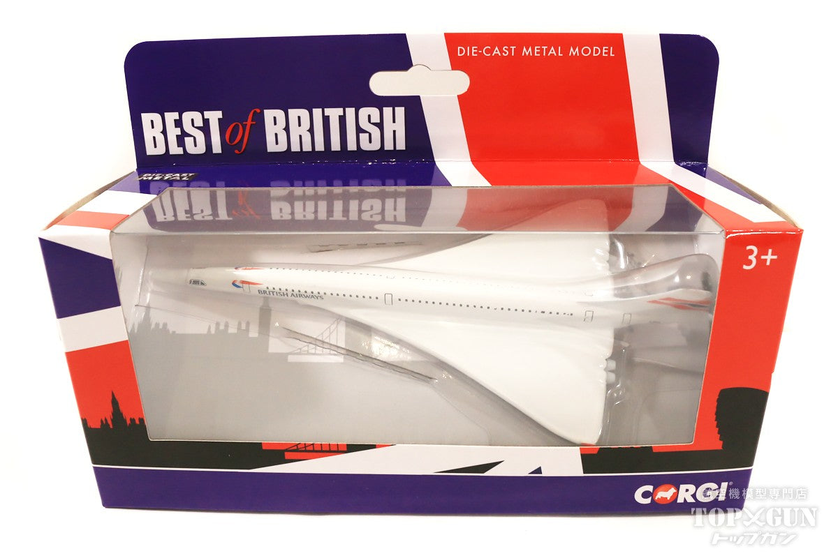 Concorde British Airlines 1990s (without gear, for stand display only) *Non-scale [GS84008]