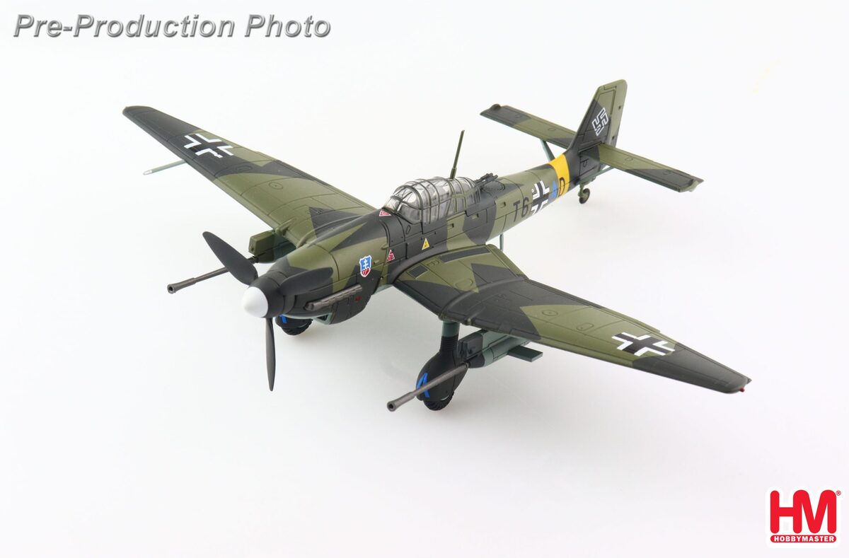 Ju87G-1 ドイツ空軍 東部戦線 第二次大戦時 T6+AD 1/72 [HA0132]