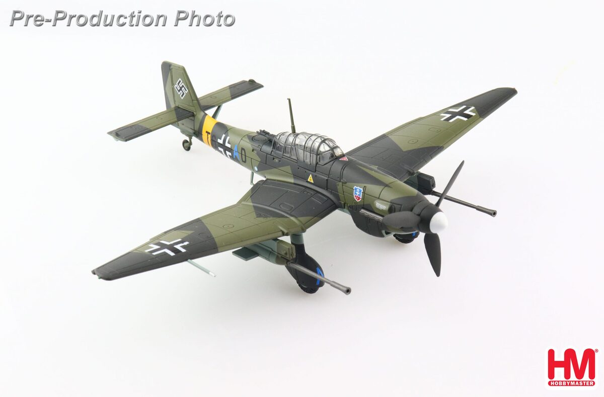 Ju87G-1 German Air Force Eastern Front World War II T6+AD 1/72 [HA0132]