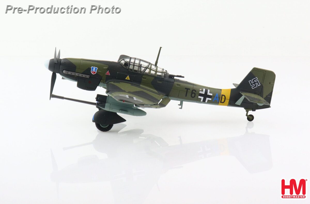 Hobby Master Ju87G-1 ドイツ空軍 東部戦線 第二次大戦時 T6+AD