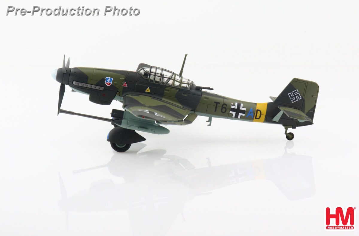 Ju87G-1 German Air Force Eastern Front World War II T6+AD 1/72 [HA0132]