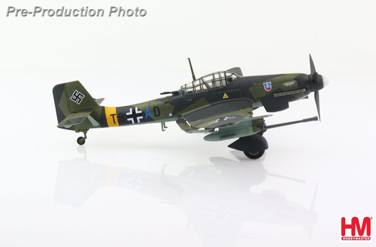 Ju87G-1 German Air Force Eastern Front World War II T6+AD 1/72 [HA0132]