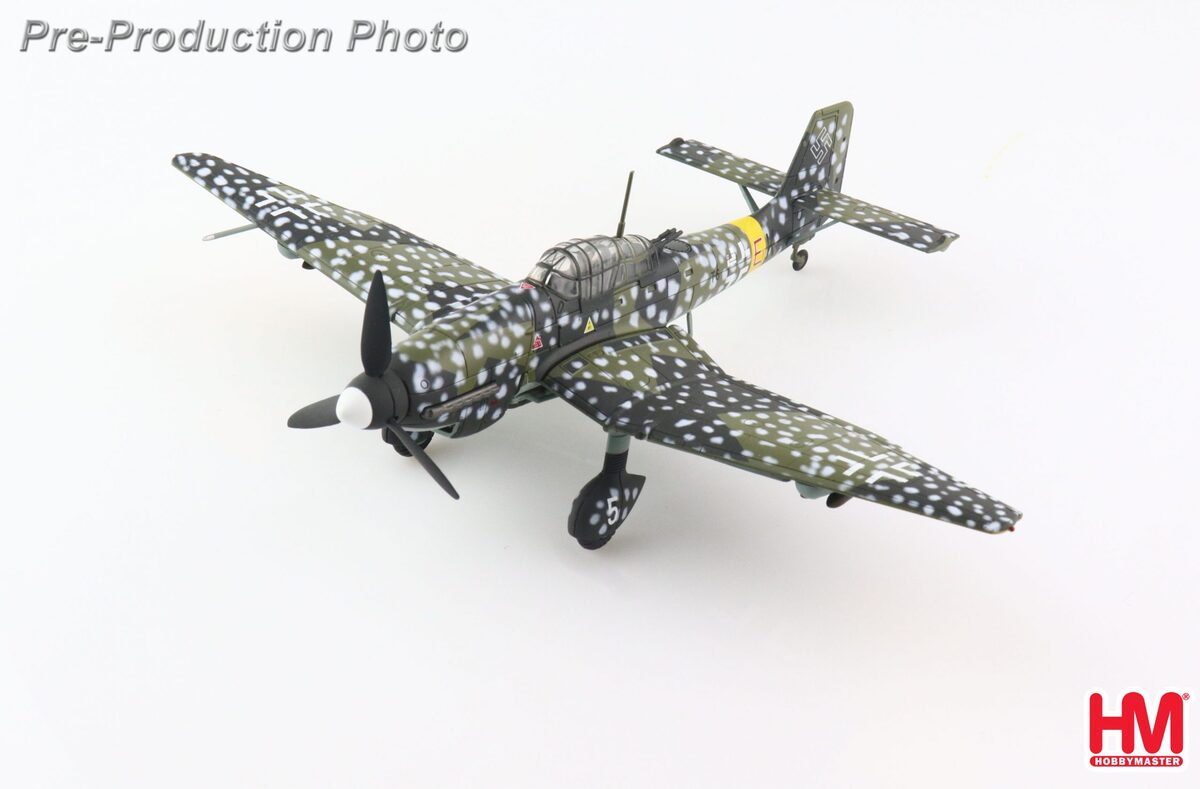 Ju87D-3 German Air Force Eastern Front Camouflage World War II T6+EK 1/72 [HA0133]