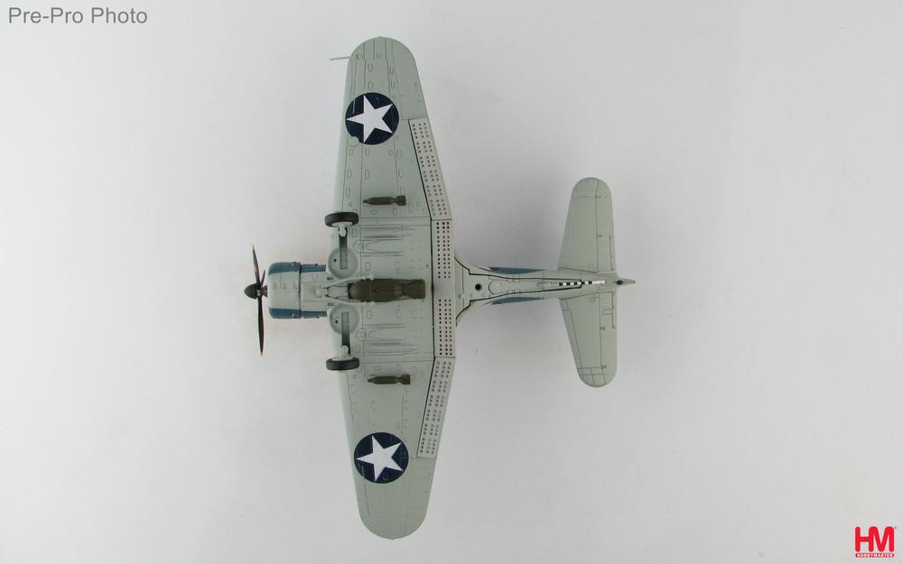 SBD-3ドーントレス アメリカ海軍 リチャード・ベスト大尉機 1/72 [HA0173]