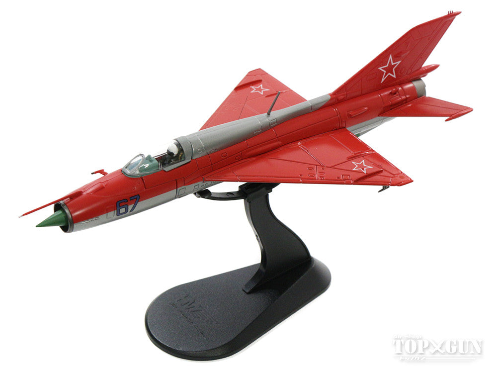 MIG-21PFM Soviet Air Force Acrobatic Team Kubinka Air Base 1967 #67 1/72 [HA0189]